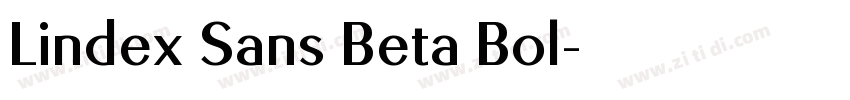 Lindex Sans Beta Bol字体转换 Lindex Sans Beta Bol字体转换